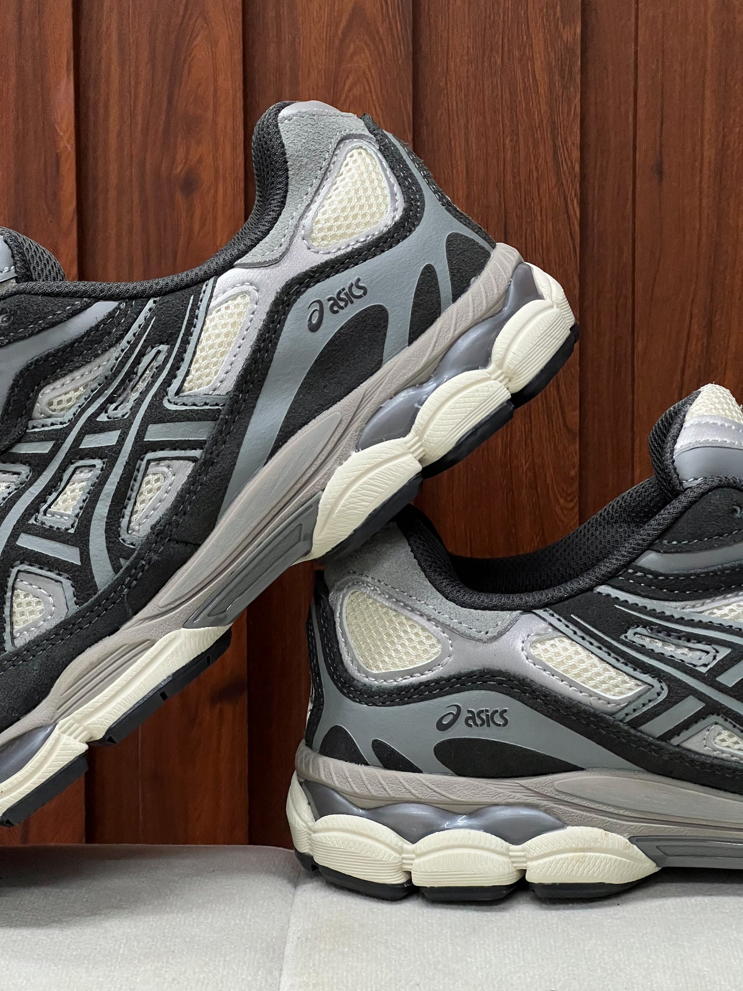 Asics Gel NYC Oatmeal Obsidian Grey