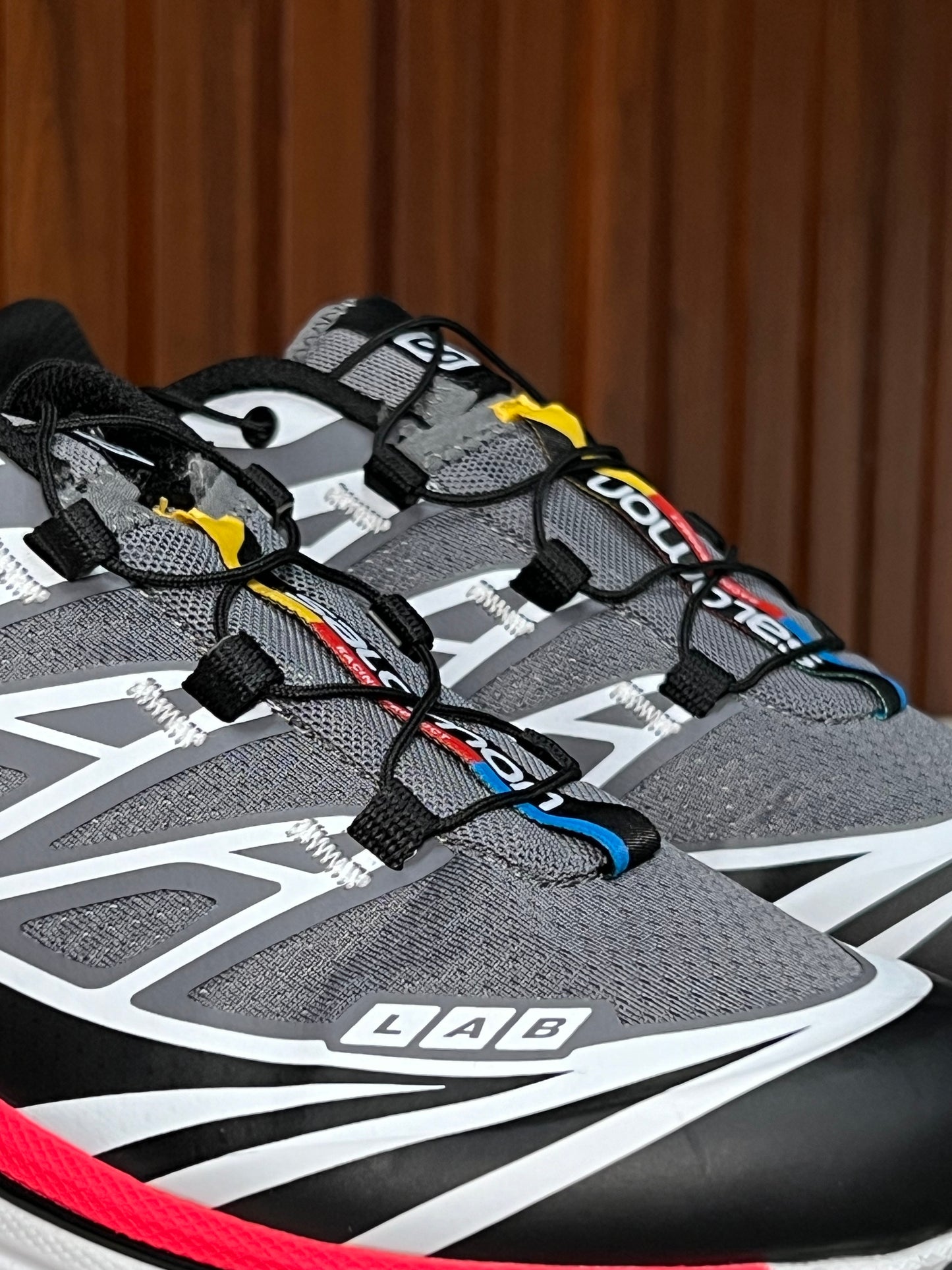 Salomon XT-6 Pewter Aurora Red