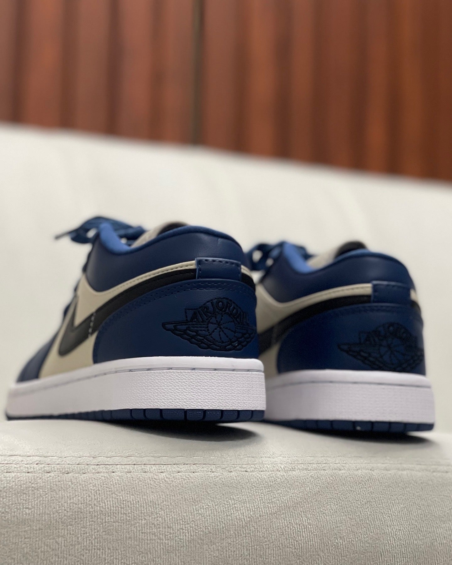 Nike Air Jordan 1 Low Grey Navy