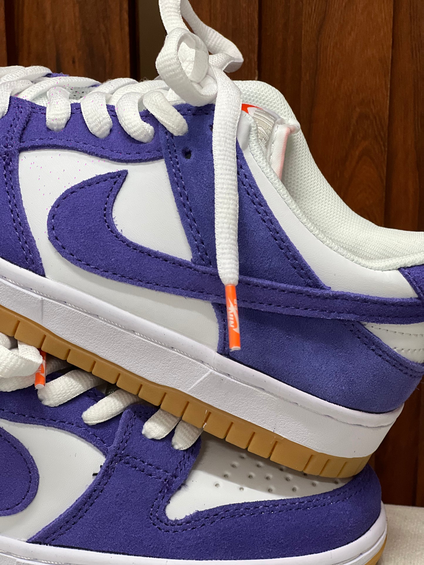Nike SB Dunk Low Pro ISO Court Purple Gum