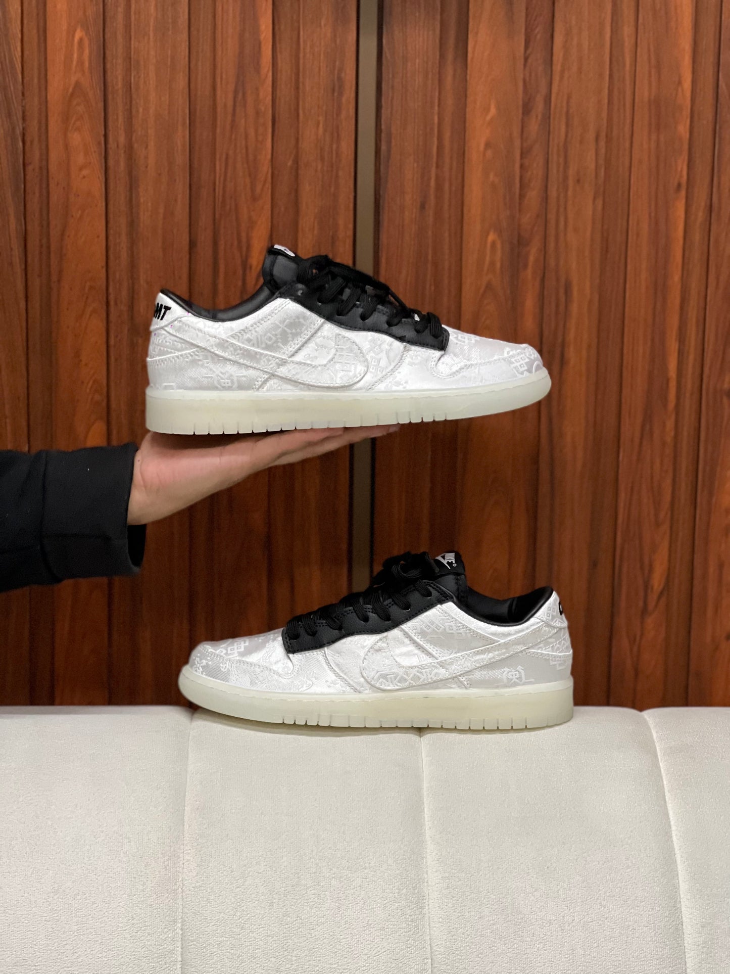 Nike Dunk Low CLOT Fragment White