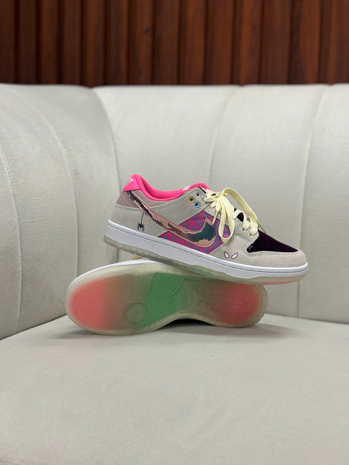 Spider Reverse Dunks Nike SB Dunk Low X Spider-Verse Gwen Stacy – Gshoes