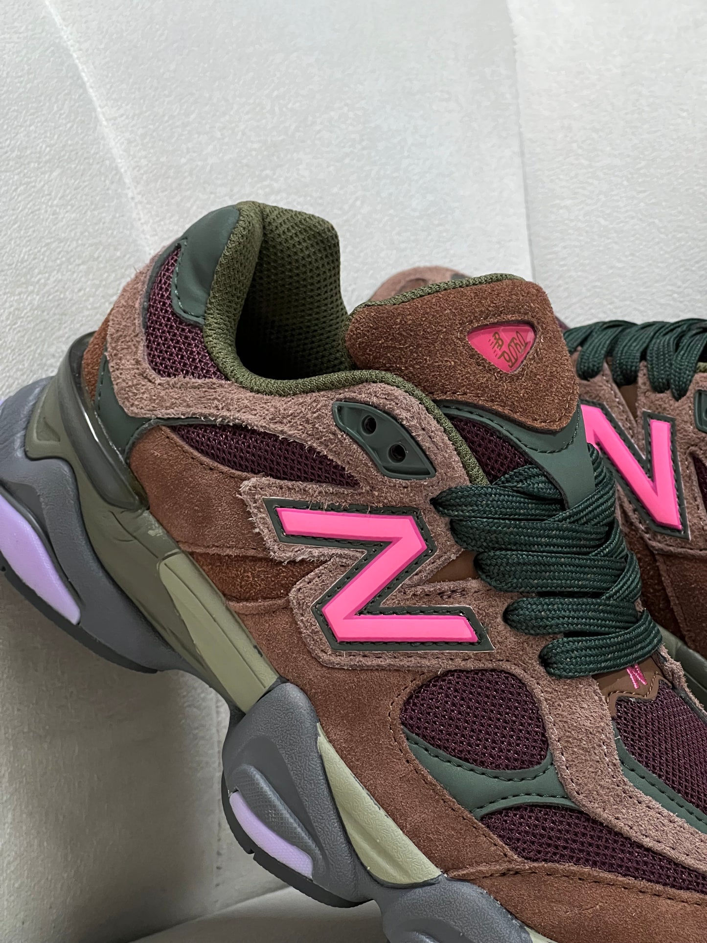 New Balance 9060 Rich Oak Burgundy