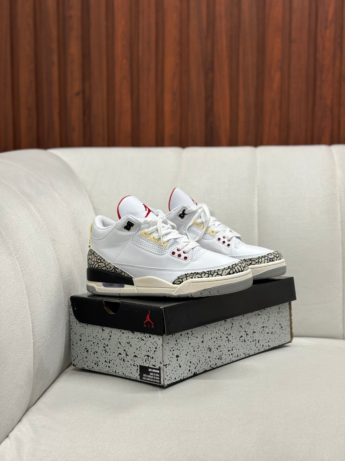 Nike Air Jordan 3 Retro White Cement Reimagined