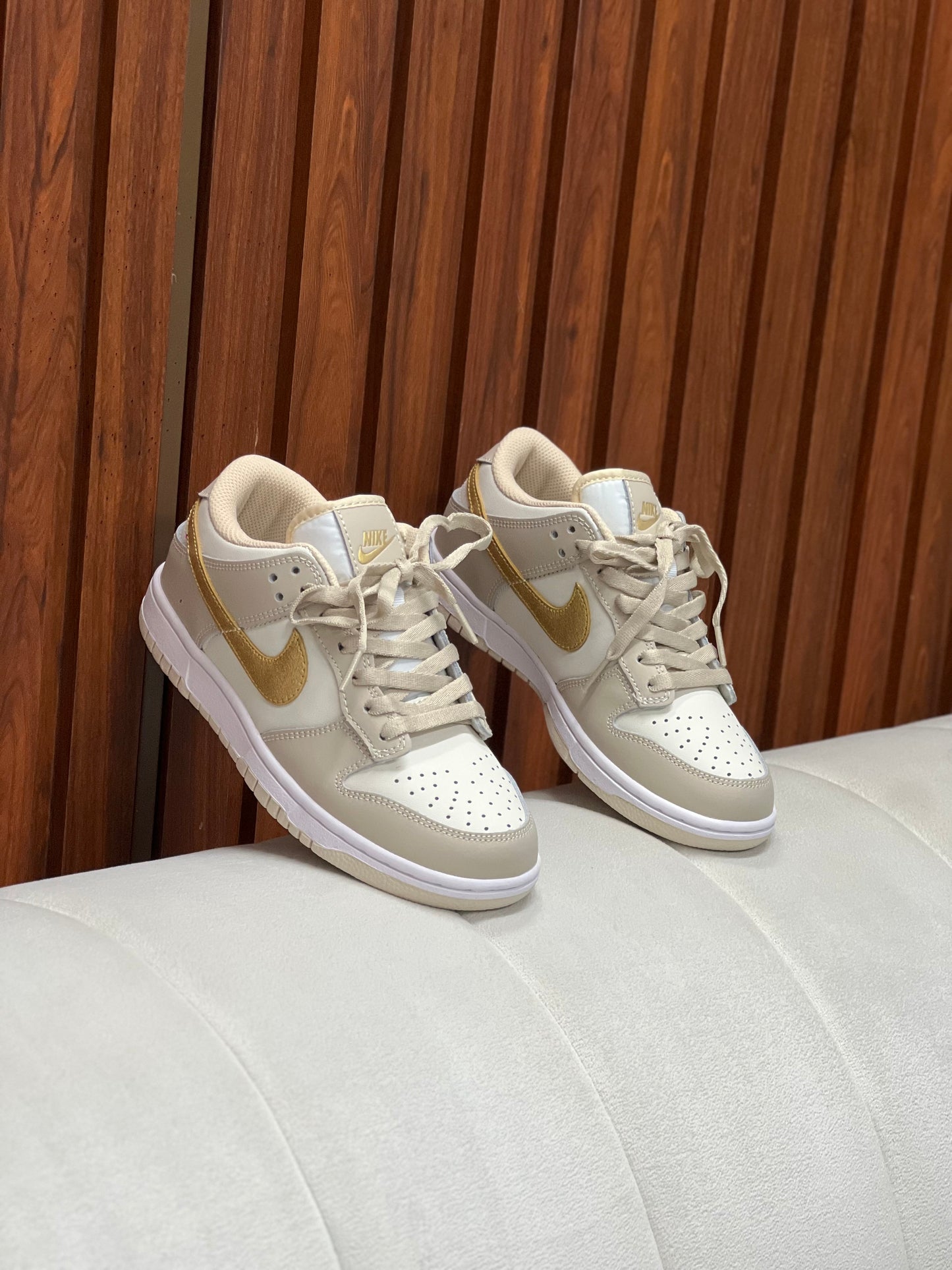Nike SB Dunk Low Phantom Metallic Gold