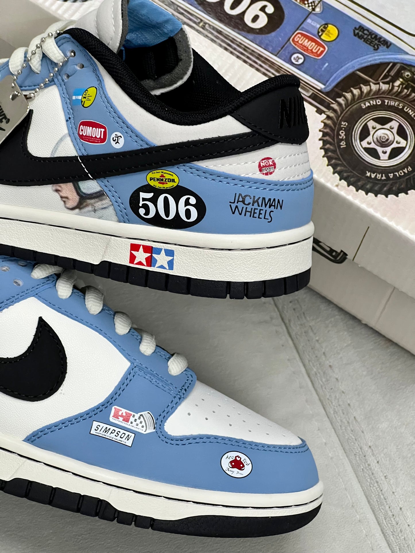 Nike SB Dunk Low x TAMIYA BUGGY RACING