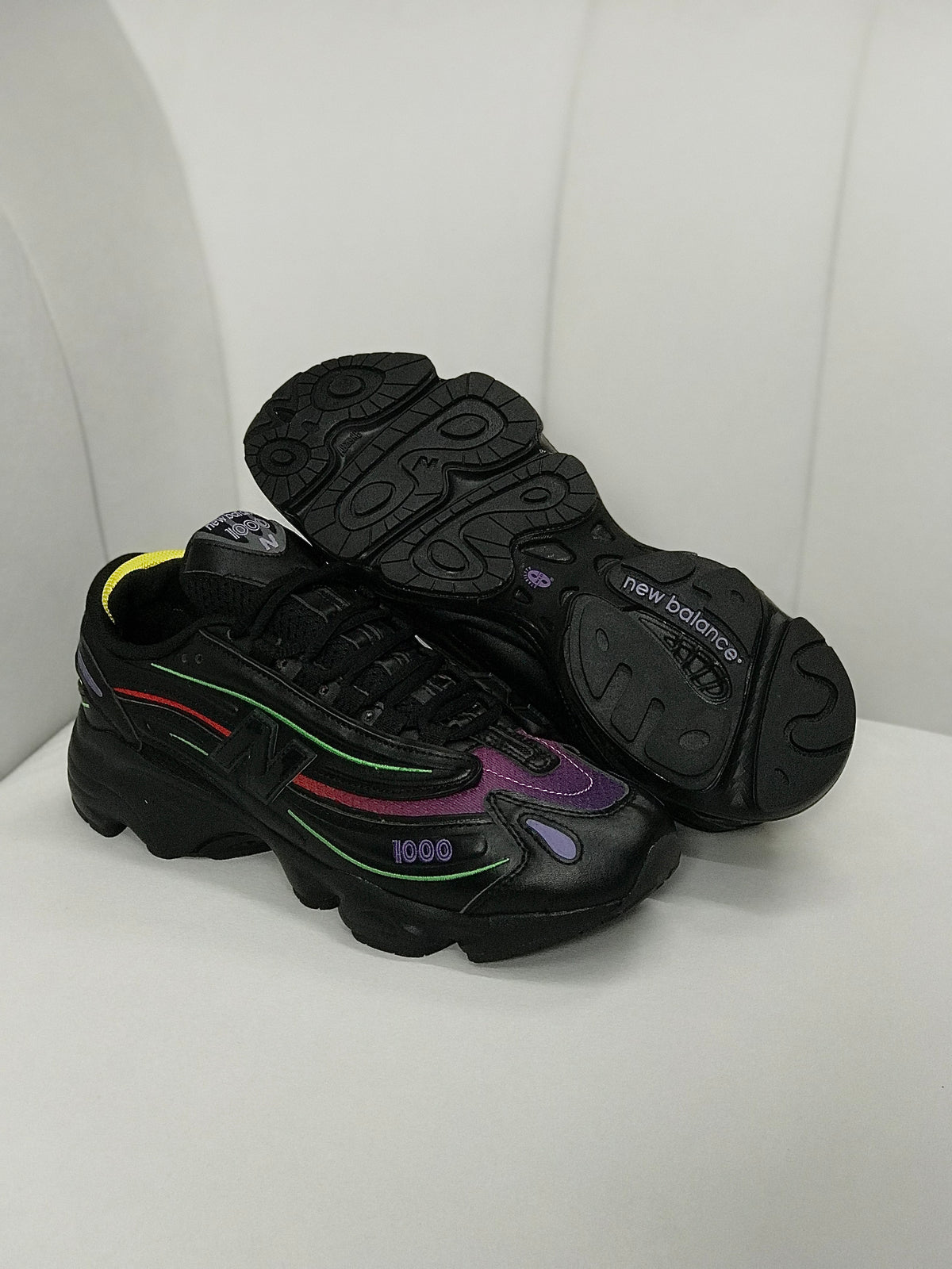 New Balance 1000 Reflective Black Multicolor