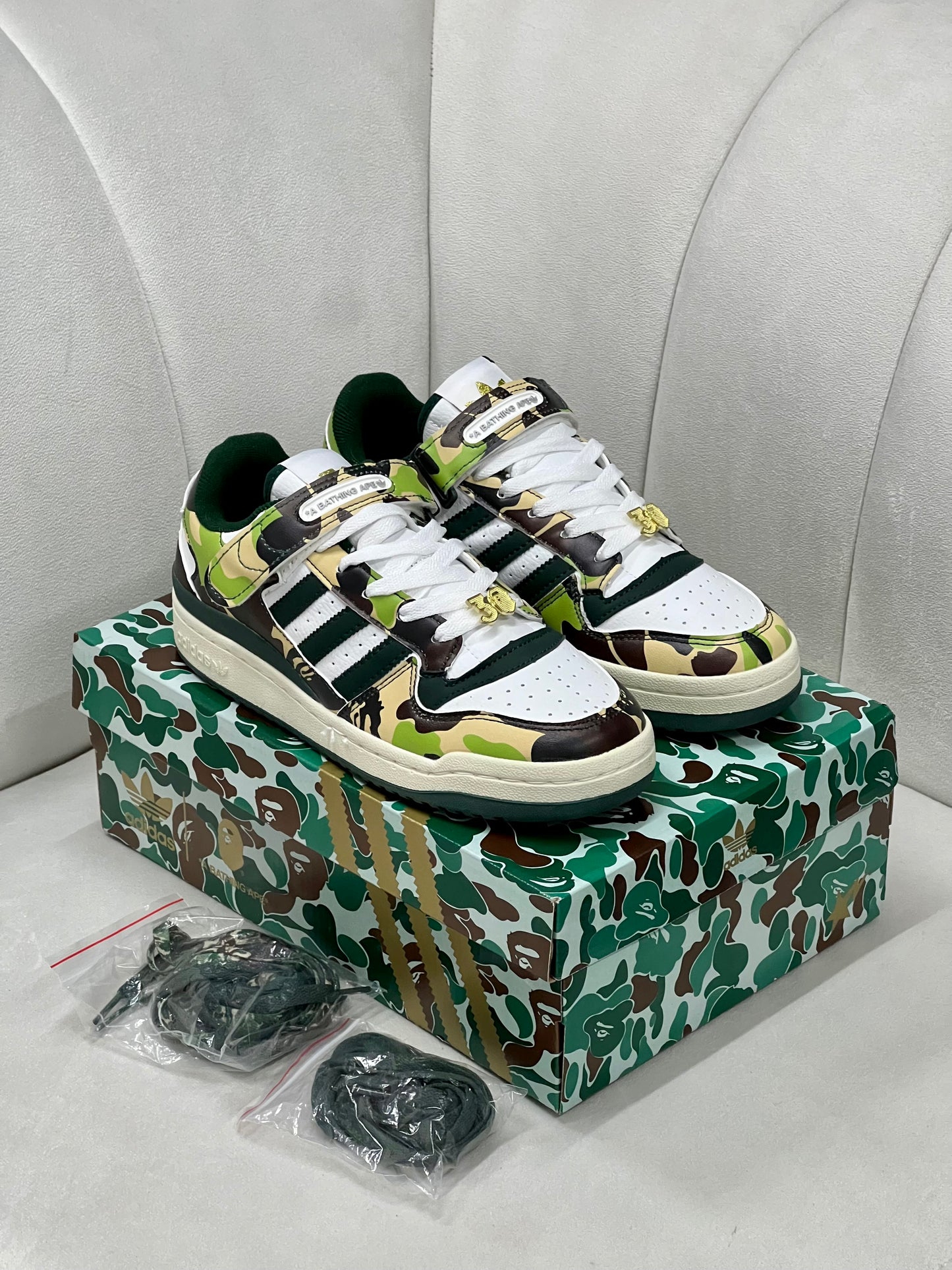 Adidas Forum X Bape