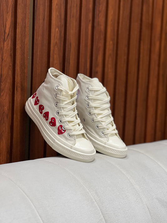 Converse x Comme des Garçons PLAY Chuck 70 Multi Heart