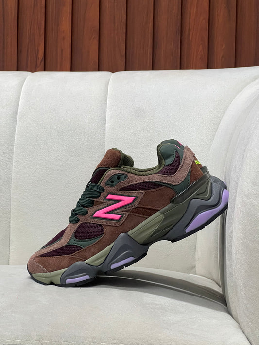 New Balance 9060 Rich Oak Burgundy