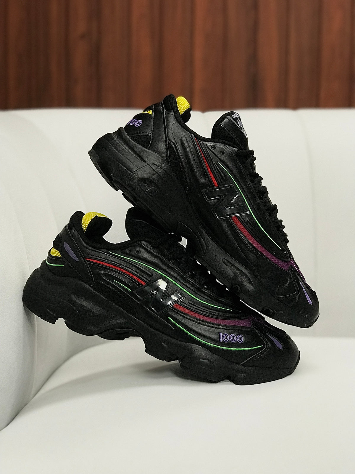 New Balance 1000 Reflective Black Multicolor