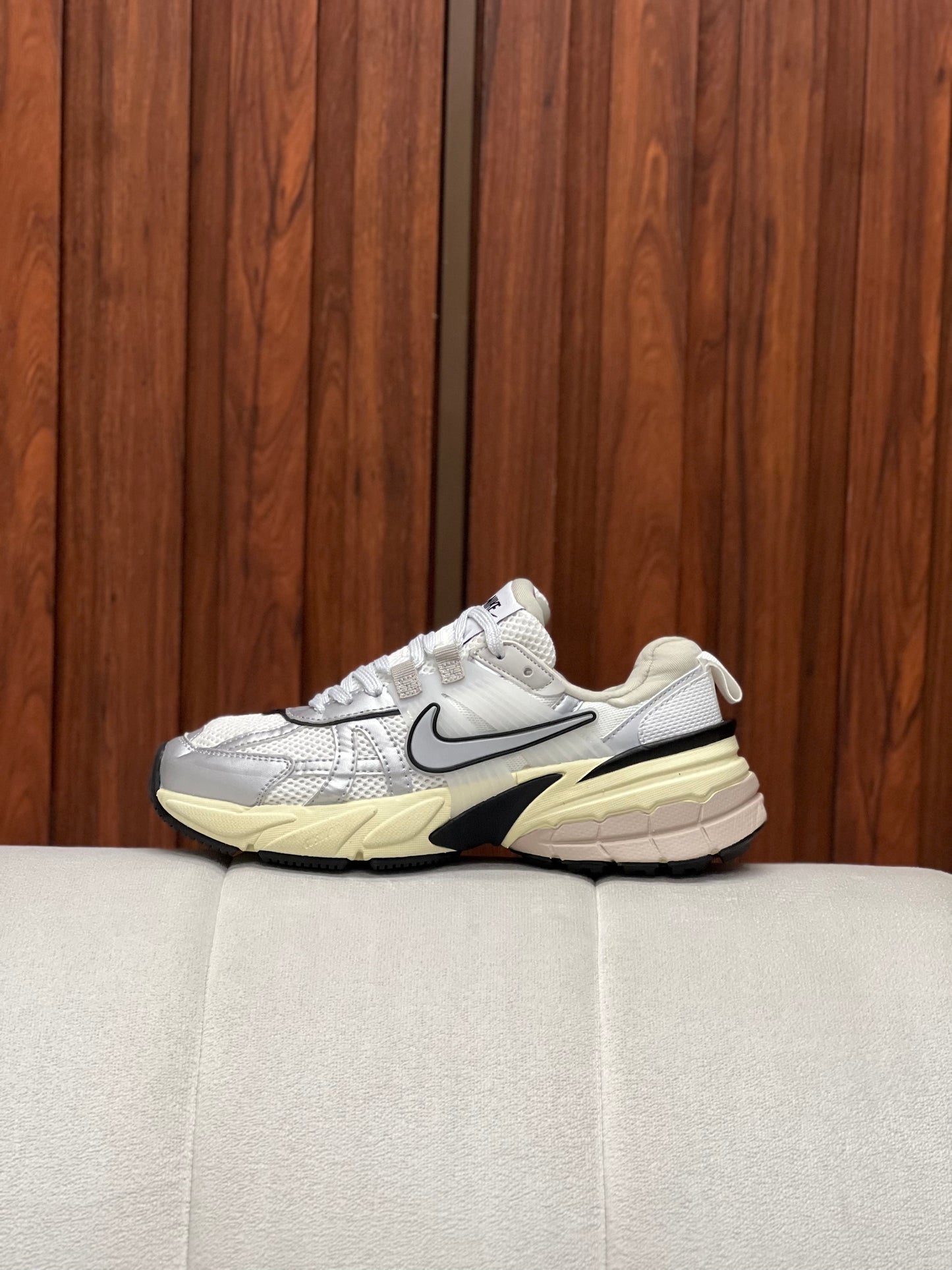Nike V2K Run Pure Platinum Metallic Silver