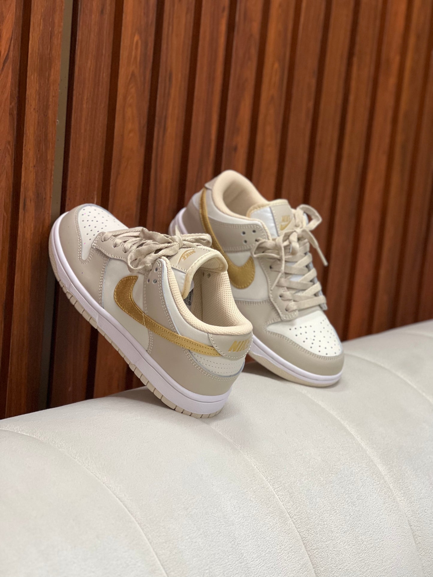 Nike SB Dunk Low Phantom Metallic Gold