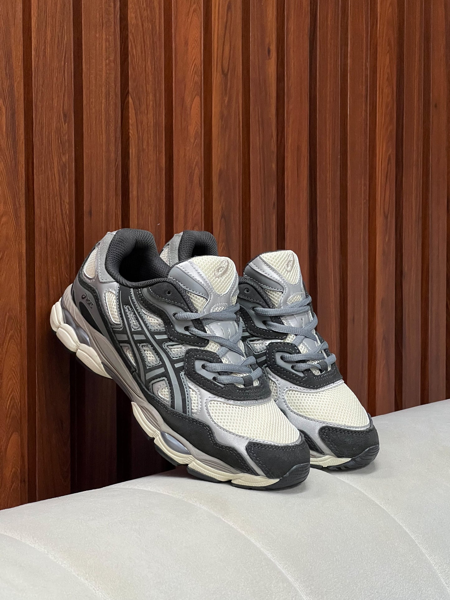 Asics Gel NYC Oatmeal Obsidian Grey