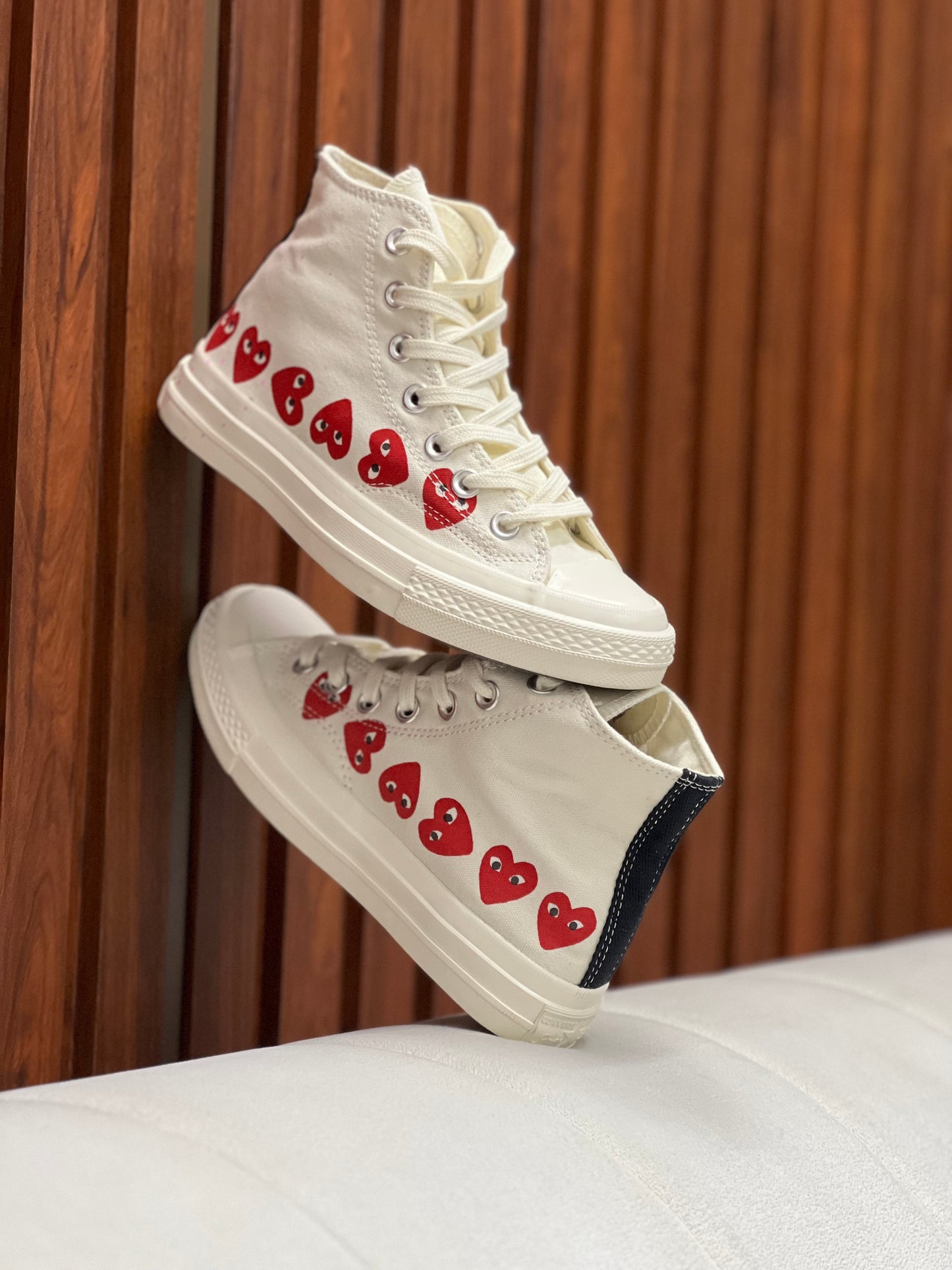 Converse x Comme des Garçons PLAY Chuck 70 Multi Heart