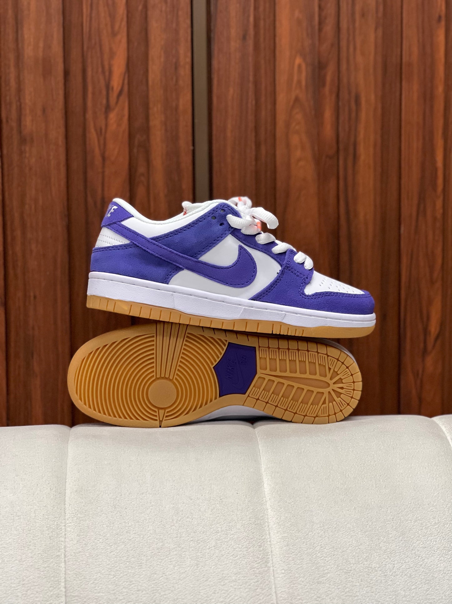 Nike SB Dunk Low Pro ISO Court Purple Gum