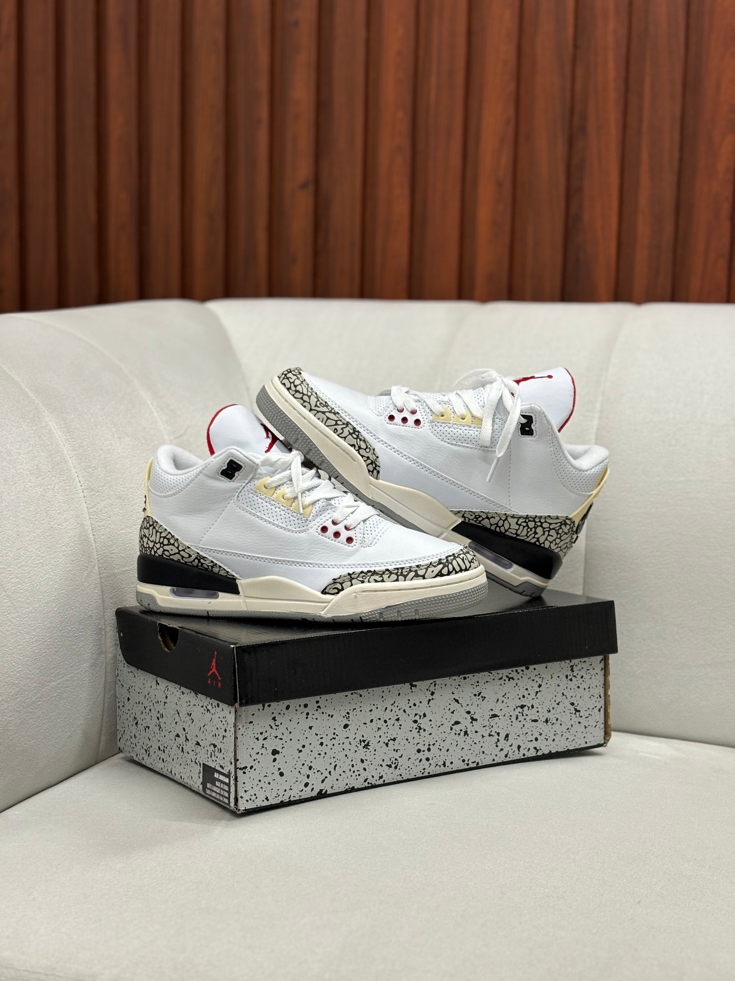 Nike Air Jordan 3 Retro White Cement Reimagined