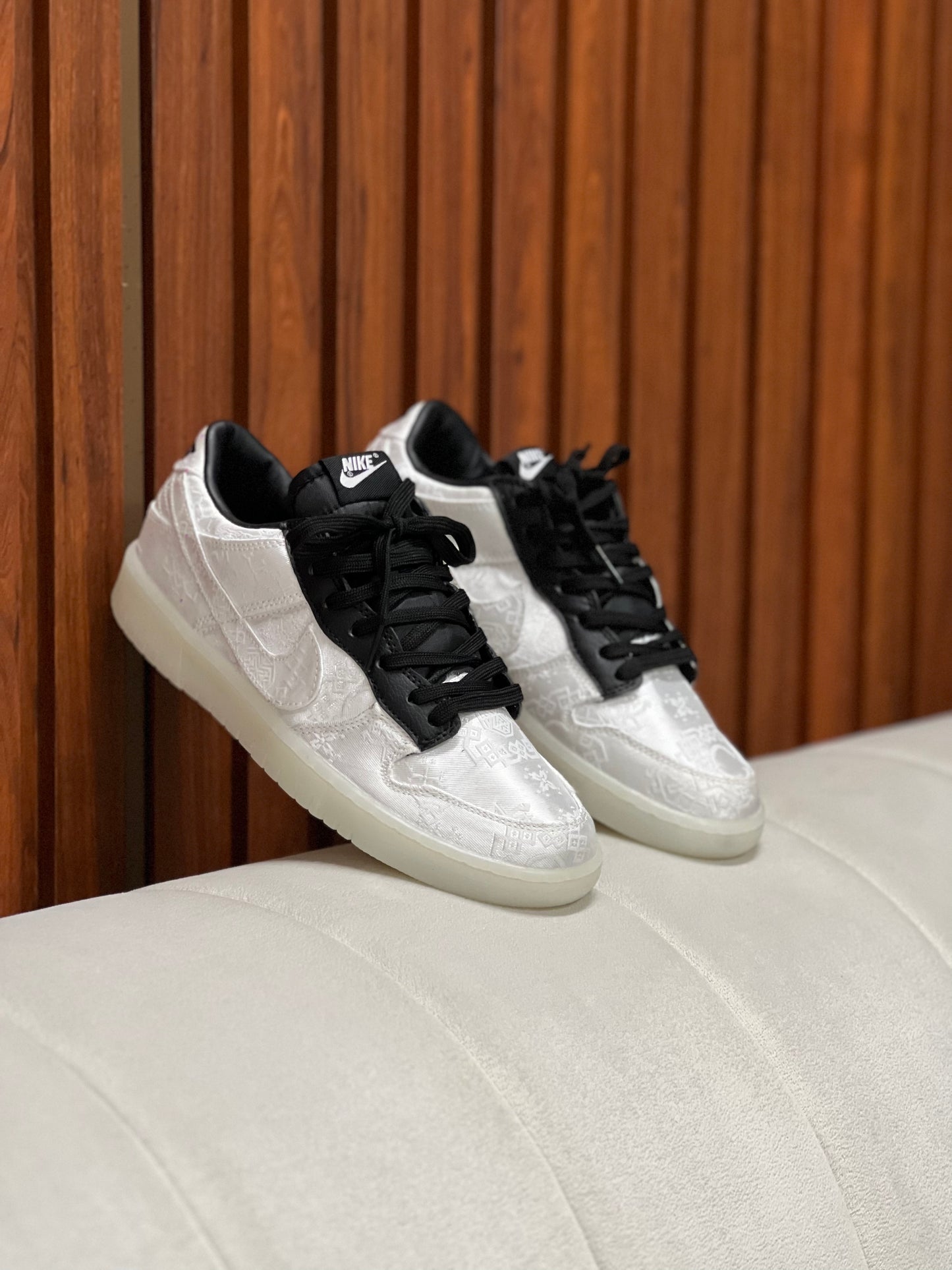 Nike Dunk Low CLOT Fragment White