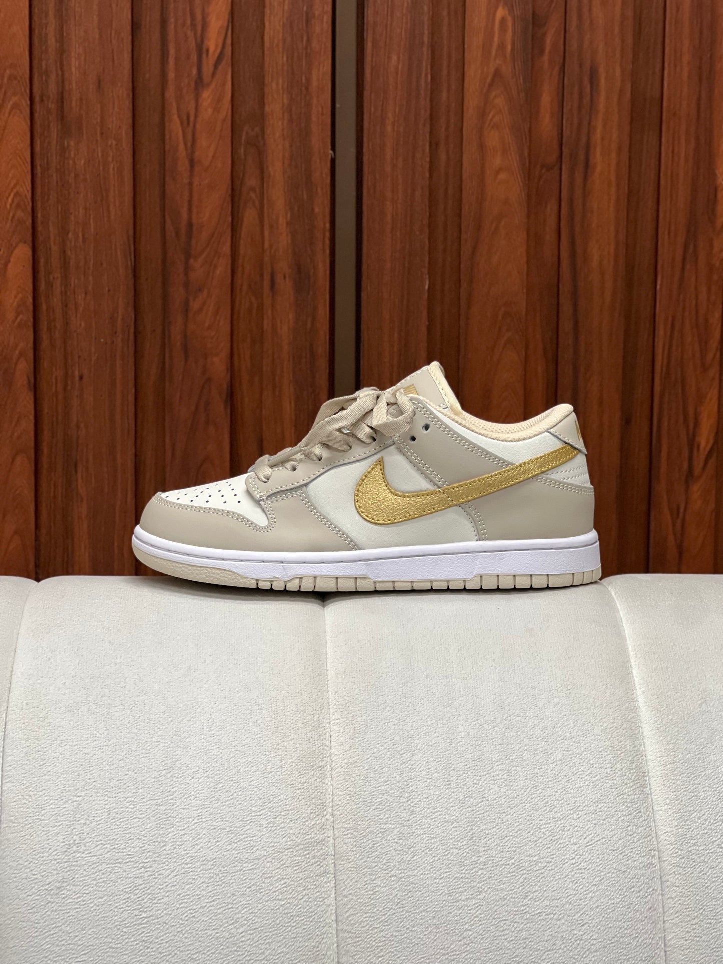 Nike SB Dunk Low Phantom Metallic Gold
