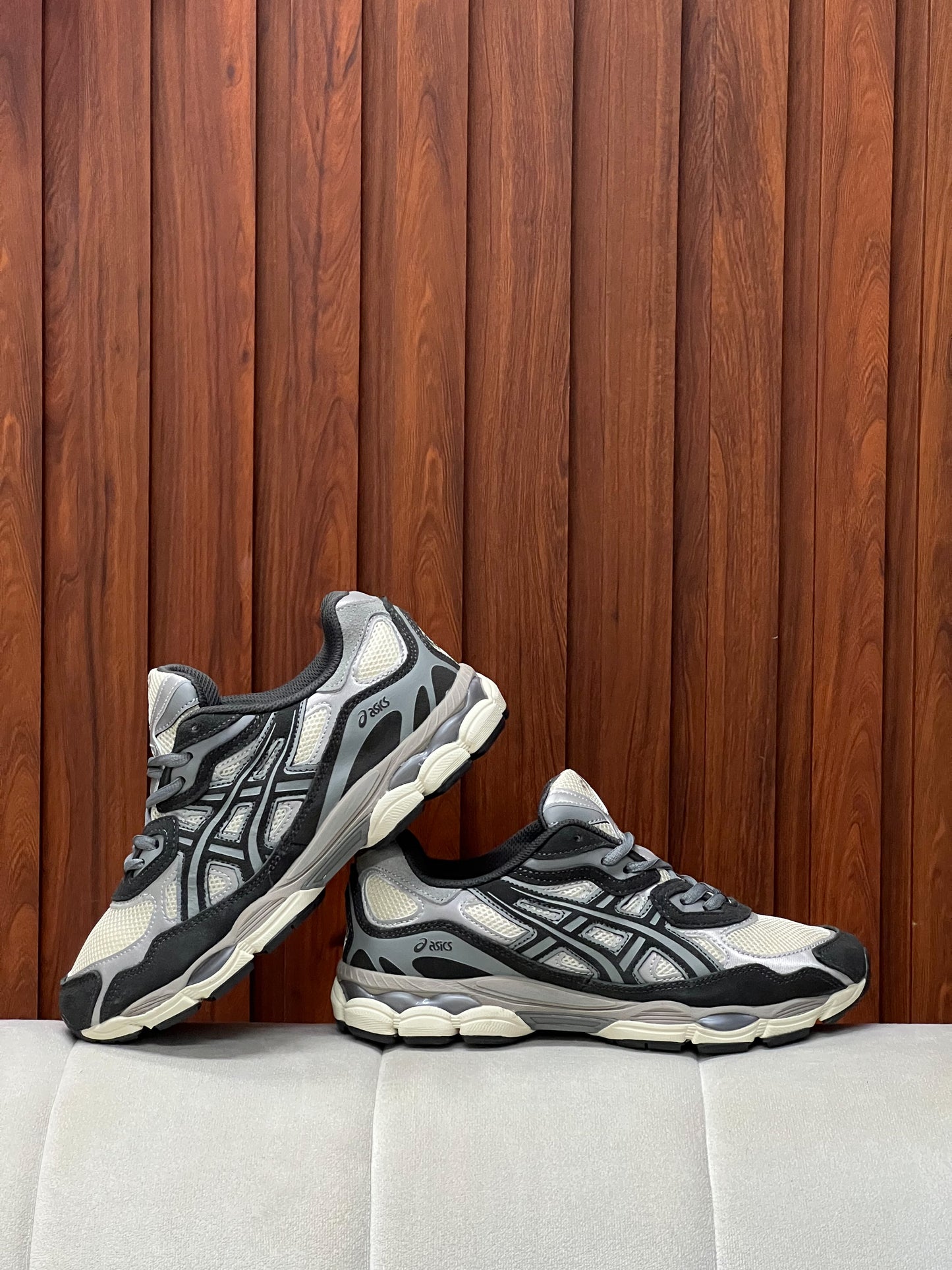 Asics Gel NYC Oatmeal Obsidian Grey