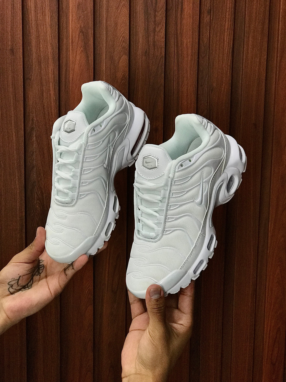 Nike Air Max TN Triple White