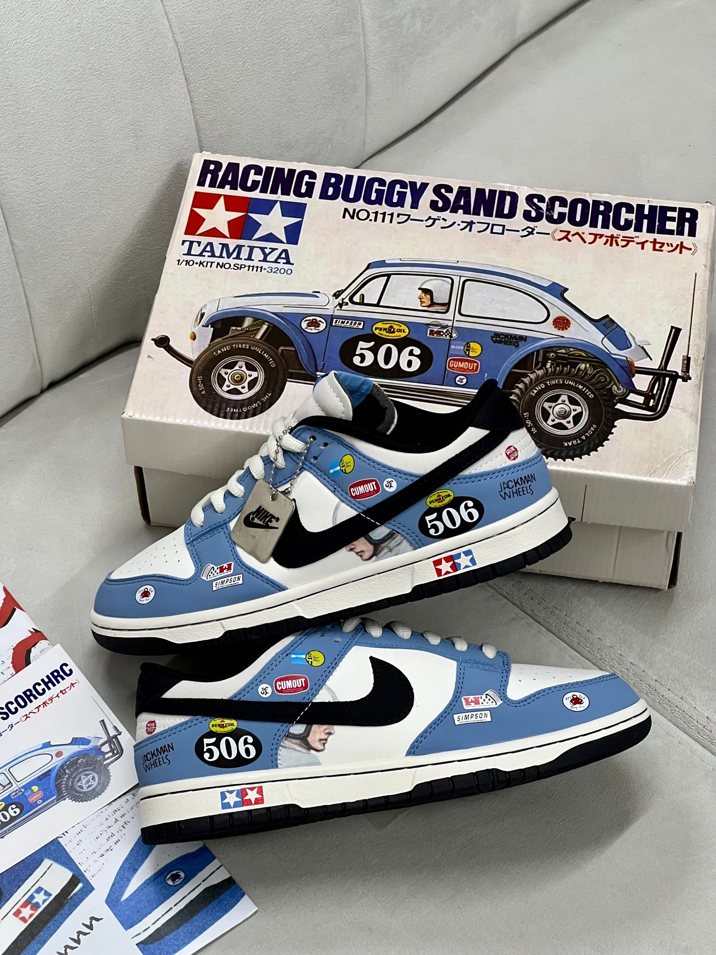 Nike SB Dunk Low x TAMIYA BUGGY RACING