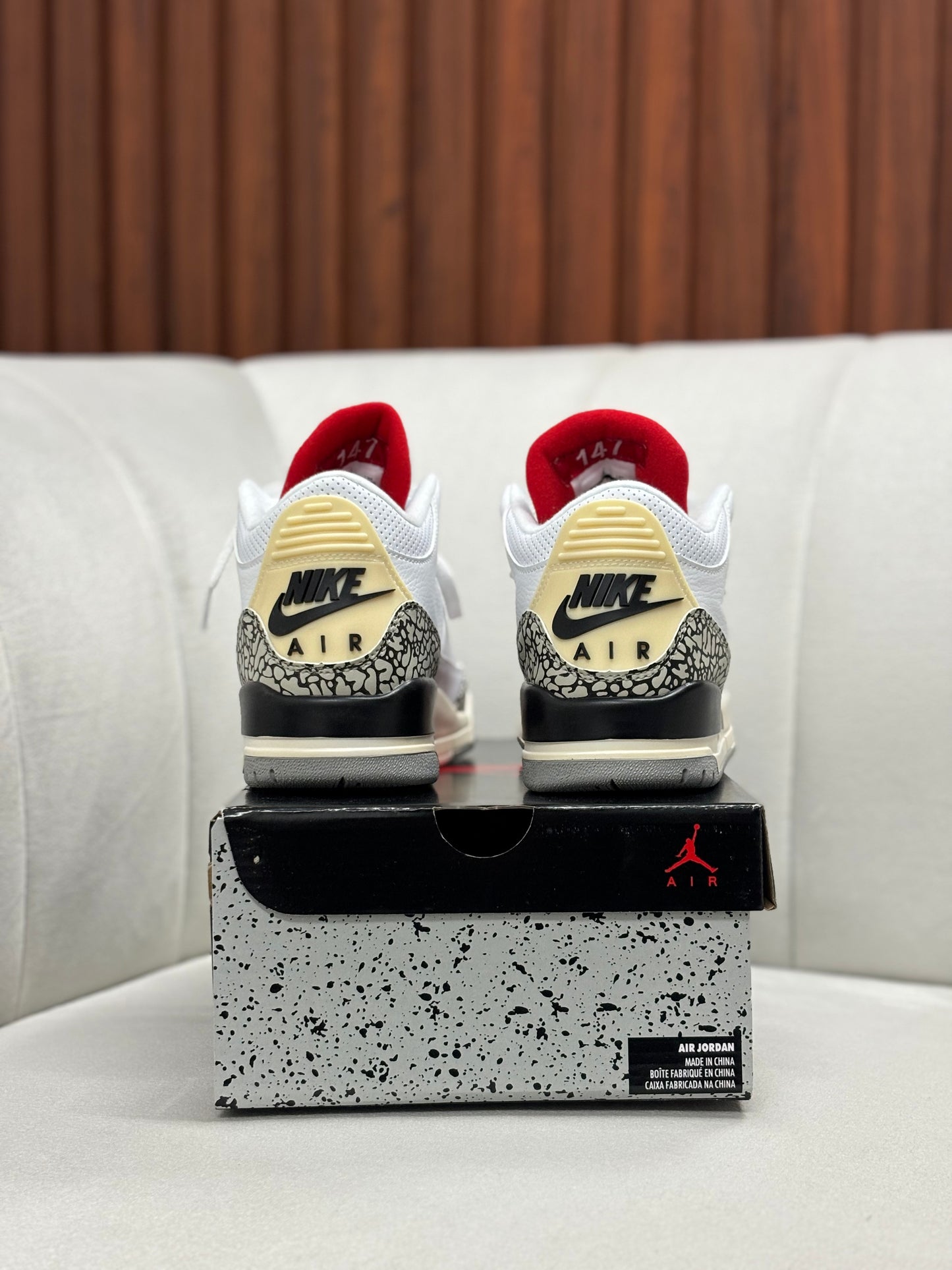 Nike Air Jordan 3 Retro White Cement Reimagined
