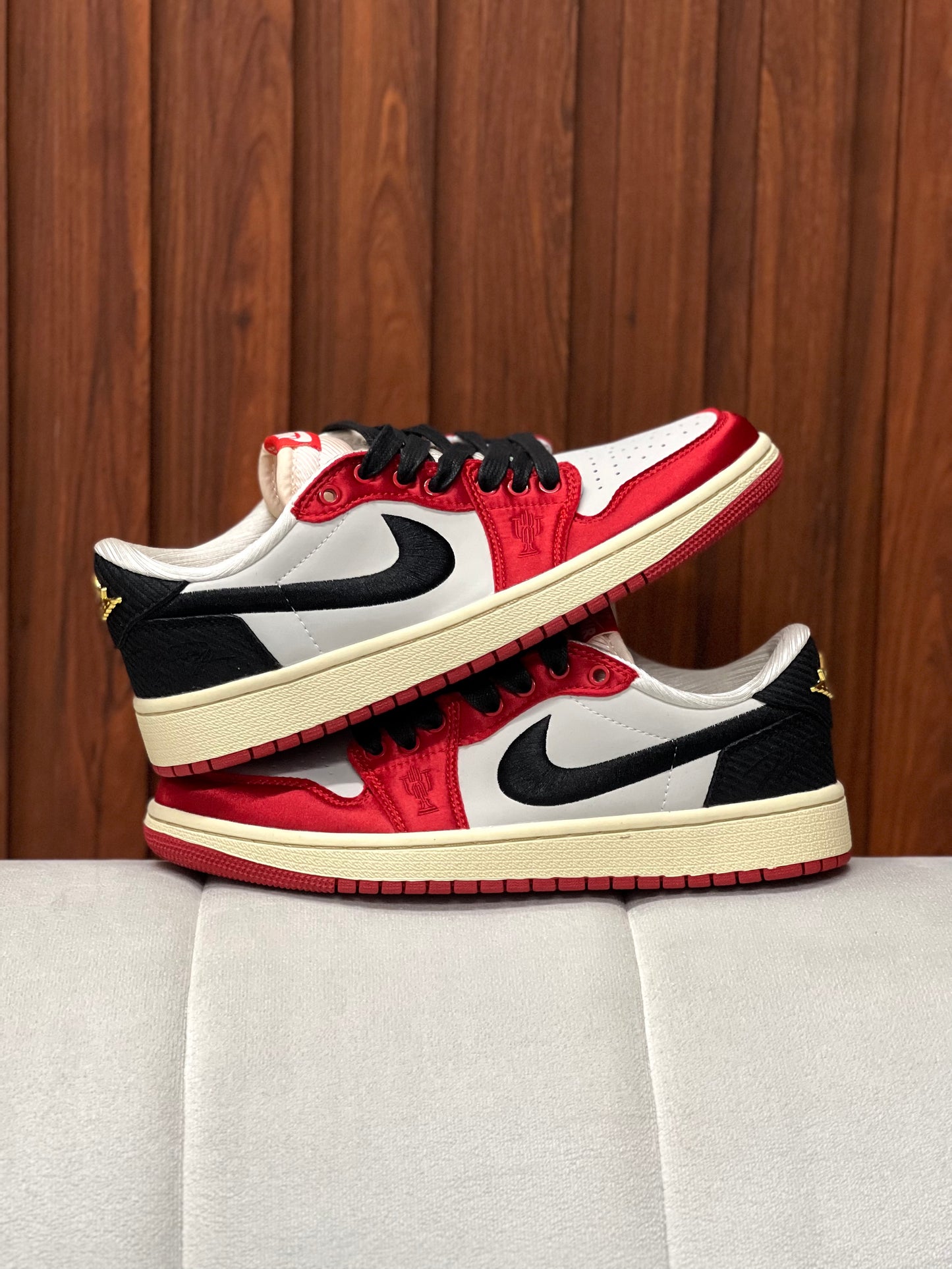 Nike Air Jordan 1 Low OG Trophy Room Rookie Card Away