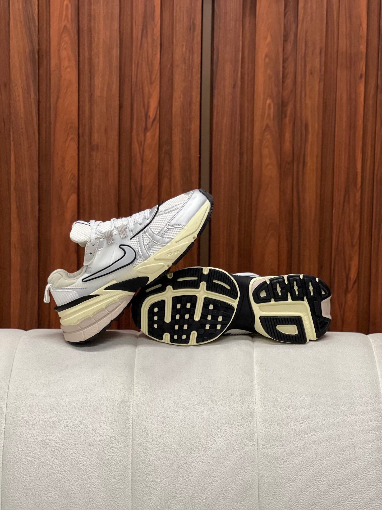 Nike V2K Run Pure Platinum Metallic Silver