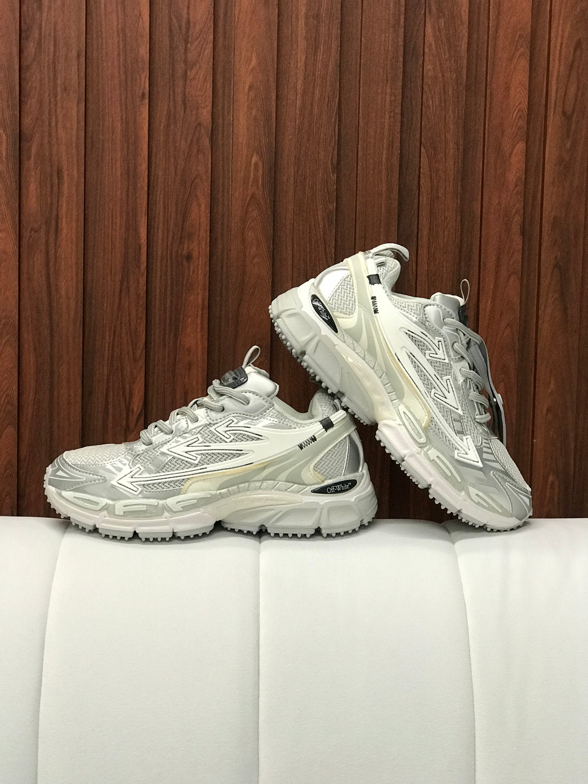 Off White Be Right Back Grey