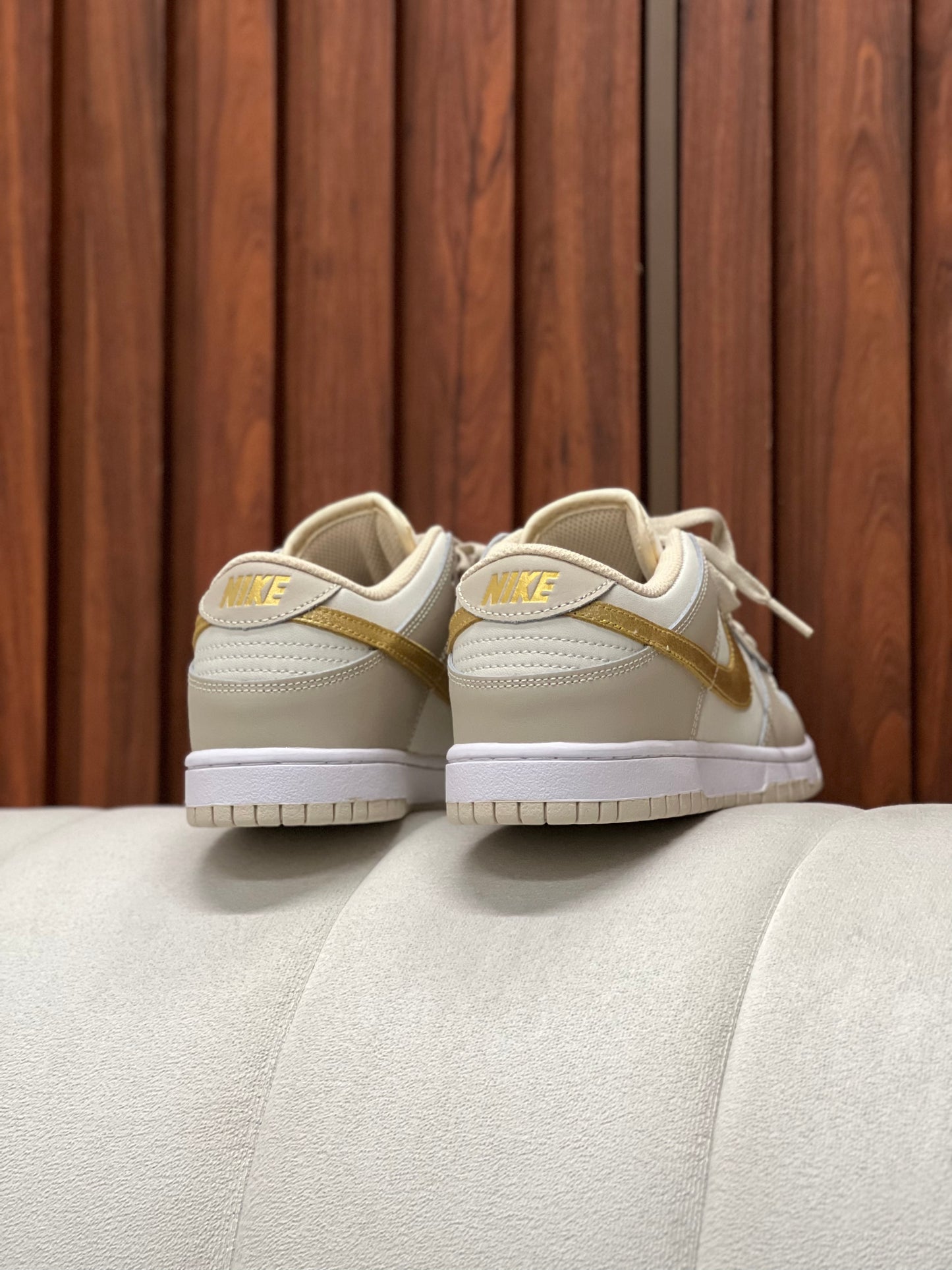 Nike SB Dunk Low Phantom Metallic Gold