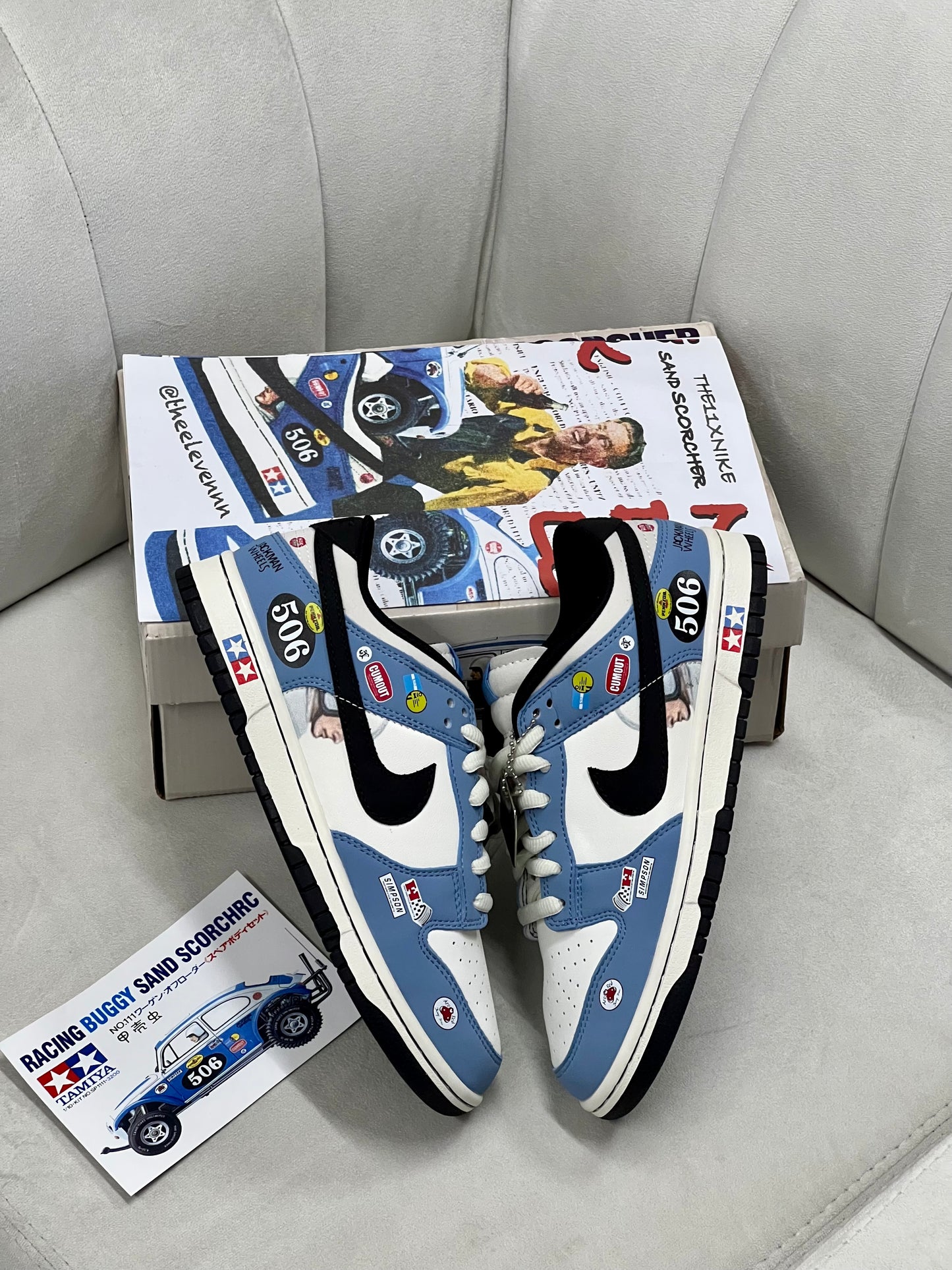 Nike SB Dunk Low x TAMIYA BUGGY RACING