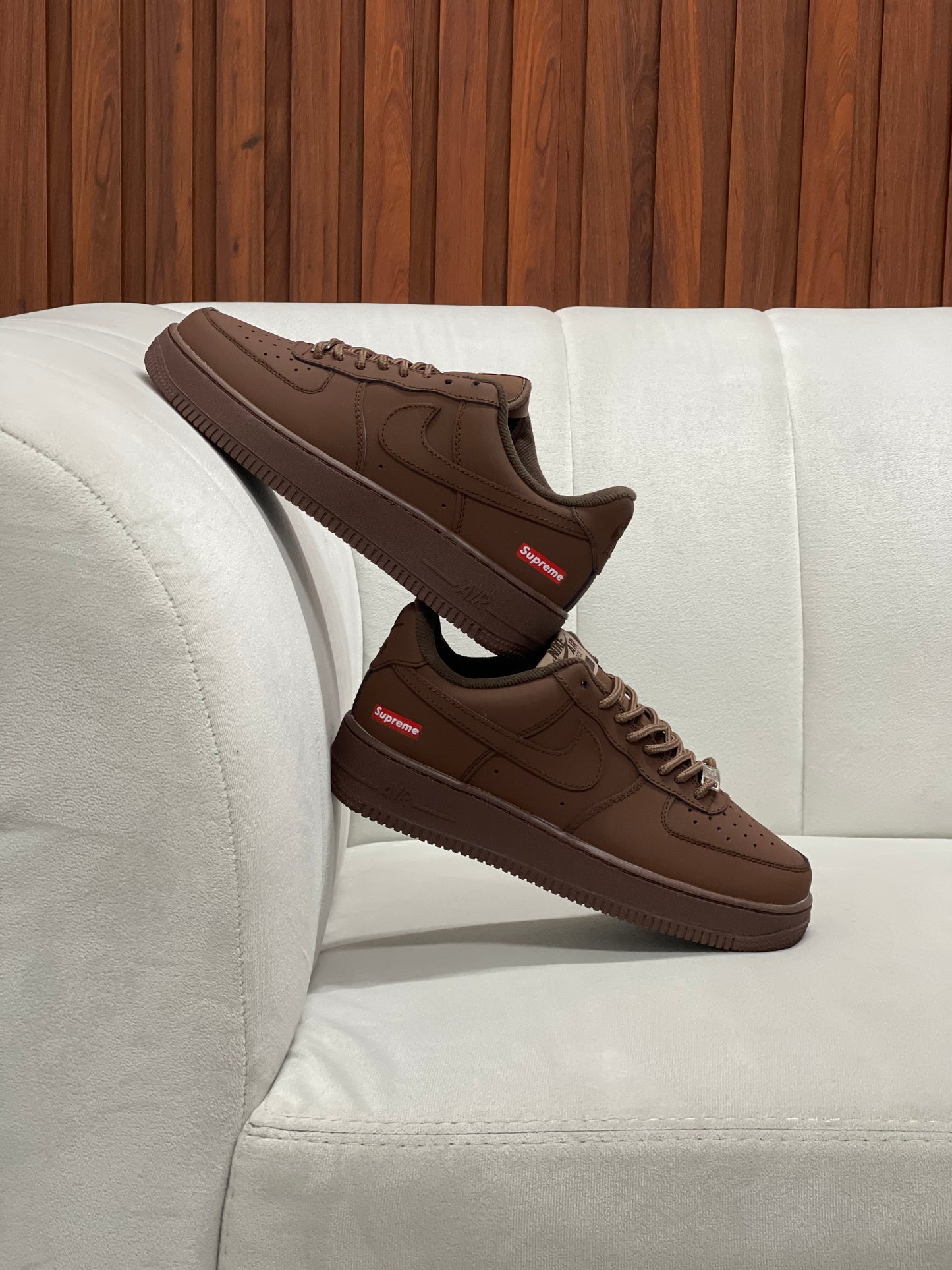Nike Air Force One Low Supreme Baroque Brown