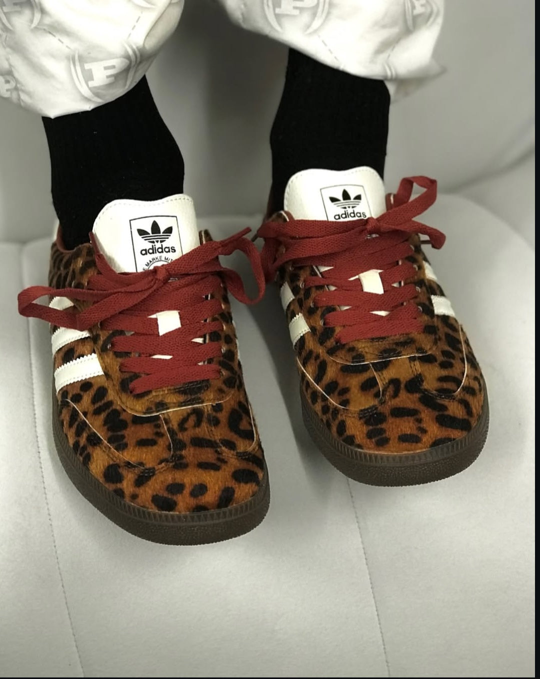 Adidas Samba Leopard